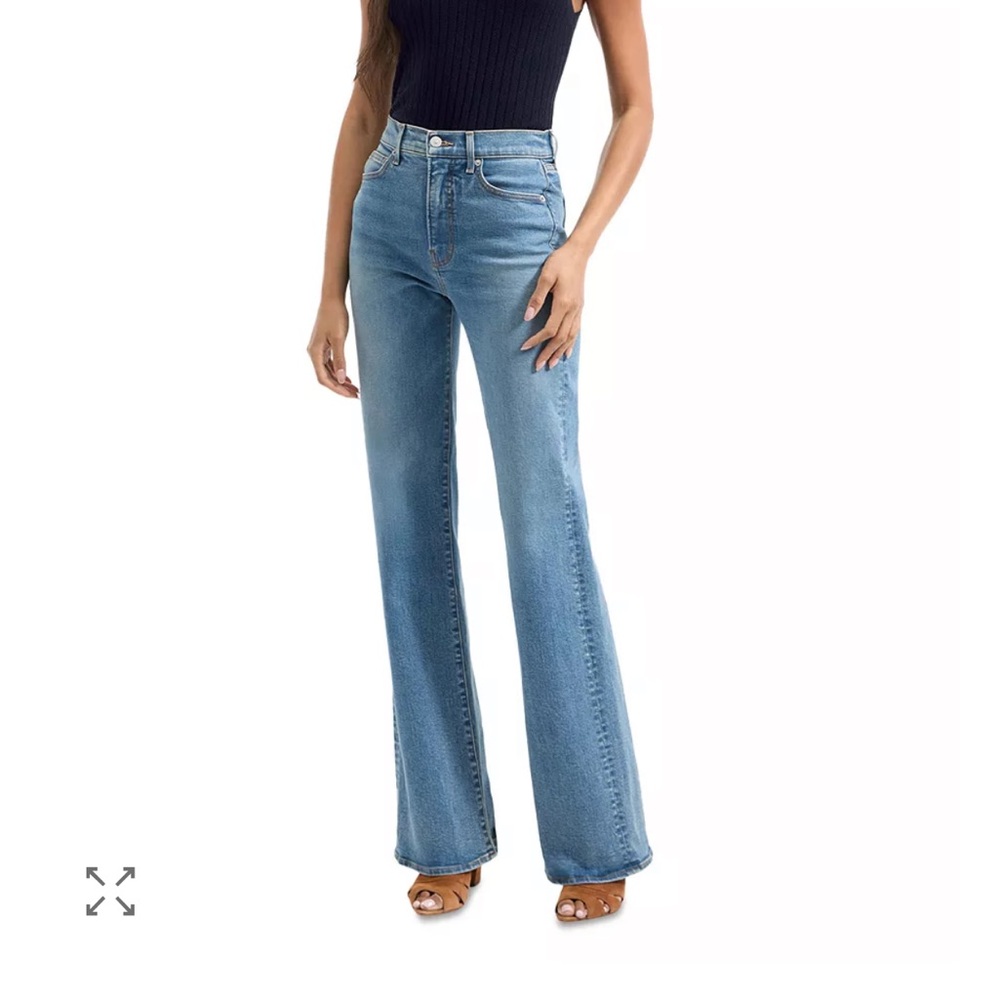 NWT Veronica Beard Crosbie Slim Wide-Leg Jeans